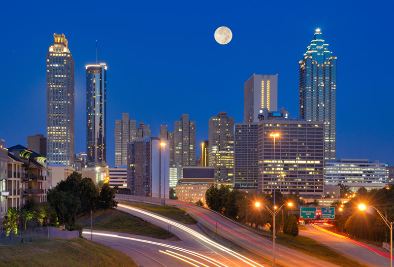 Atlanta In The Moonlight Atlanta In The Moonlight